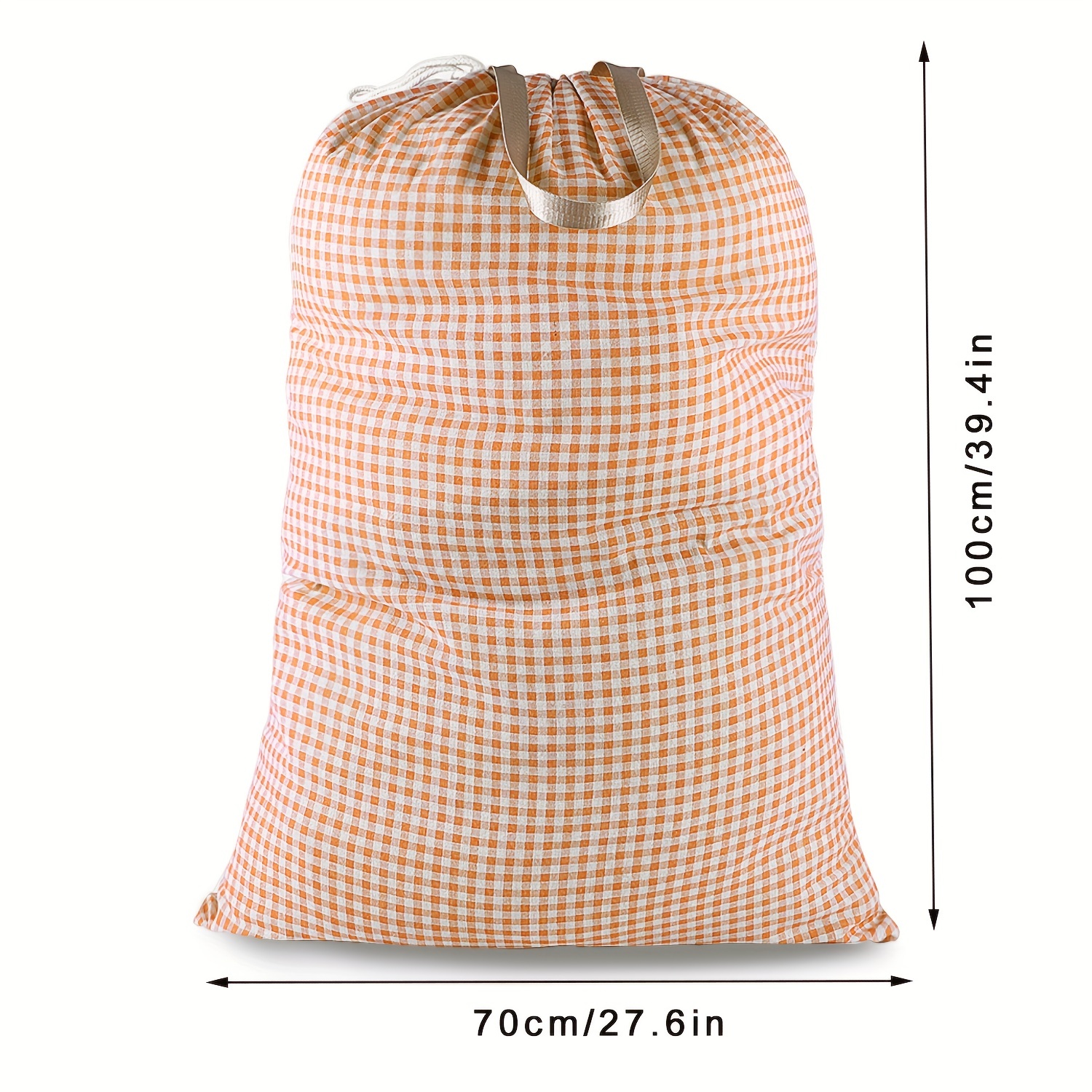 Cotton Laundry Bag - The Extra Heavy Duty Washable Laundry Bag with  Drawstring Makes a Great Cloth Storage Sack for Sleeping Bag, Linen Basket  Liner, Hamper Liner and Travel. (2-Pack) : 