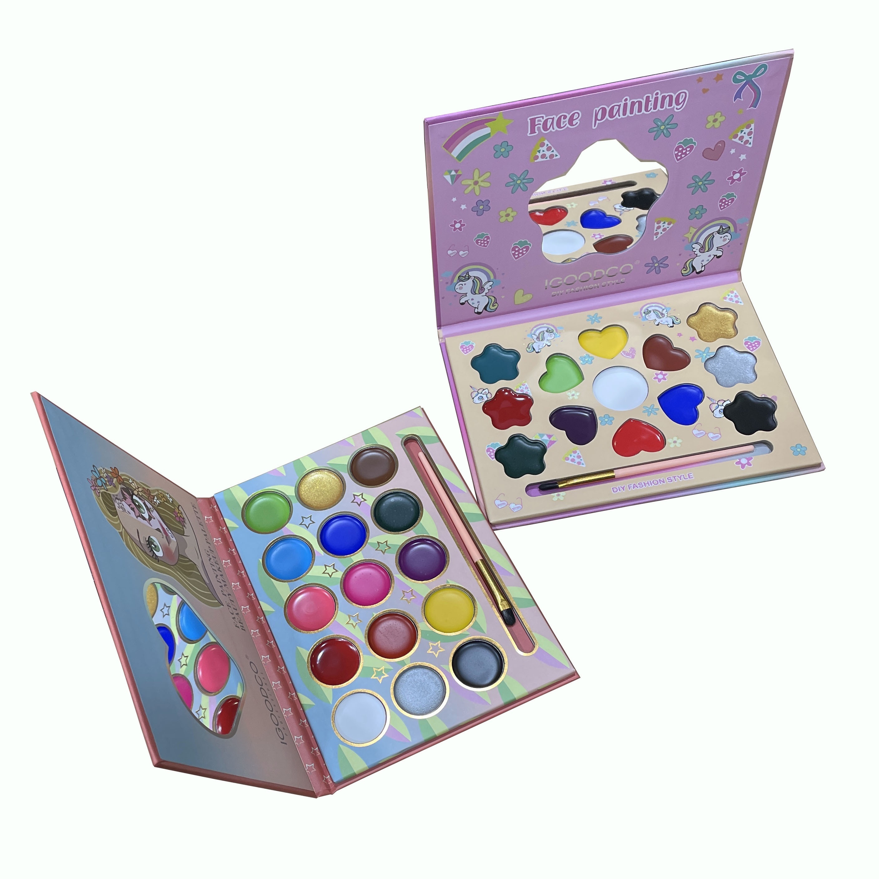 Face Body Paint Oil Palette Halloween Makeup - Temu