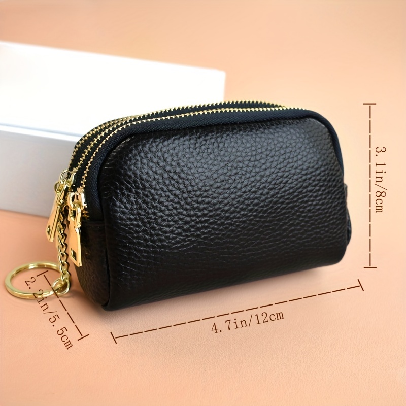 Change Purse Clutch Bag Small Wallet Coin Wallet Key Bag Simple Zipper  Vintage
