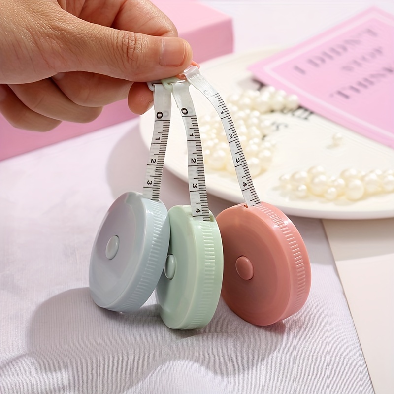 Cute Mini Automatic Retractable Tape Measure With Double Scale For Weight  Loss, Medical Body Measurement, Sewing Tailor Accessories - Temu