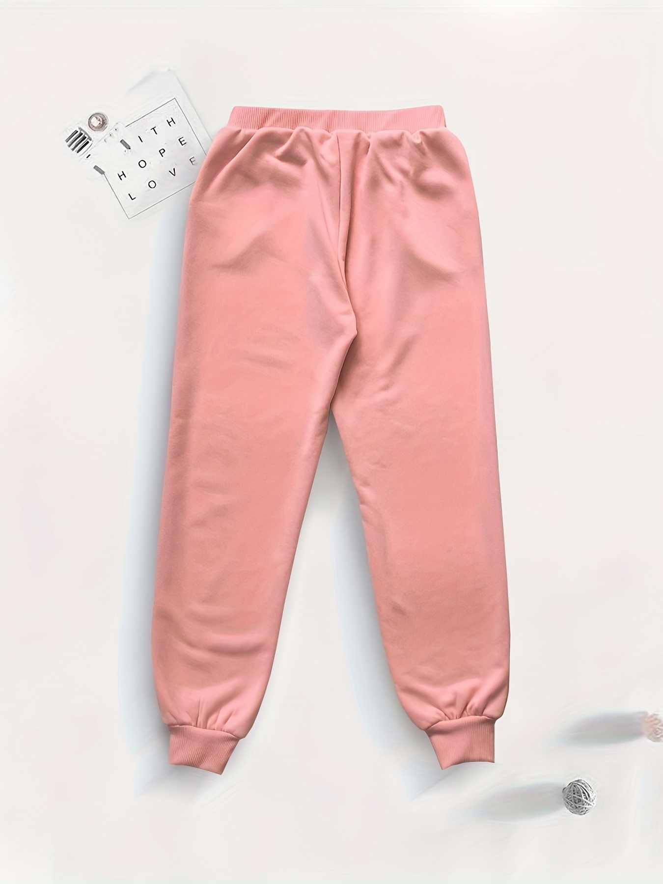 Women's Pink Sweatpants, Pink A+F Sweatpants
