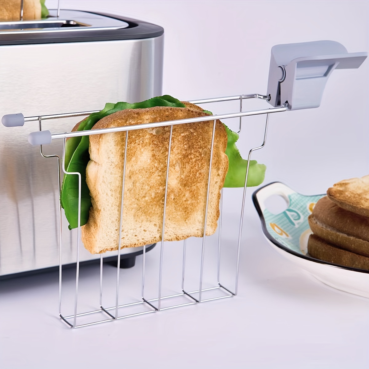Compact Sandwich Rack Perfectly Fit Your Toaster And Keep - Temu
