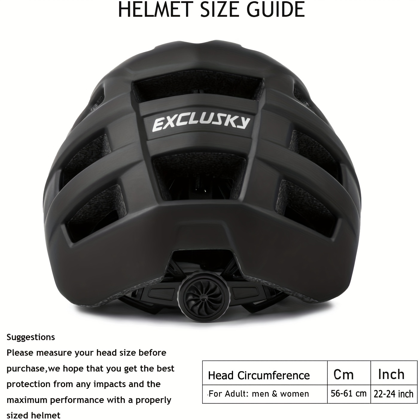 Mountain Bike Road Safety Helmet Mens Womens Adult Sport Cycling