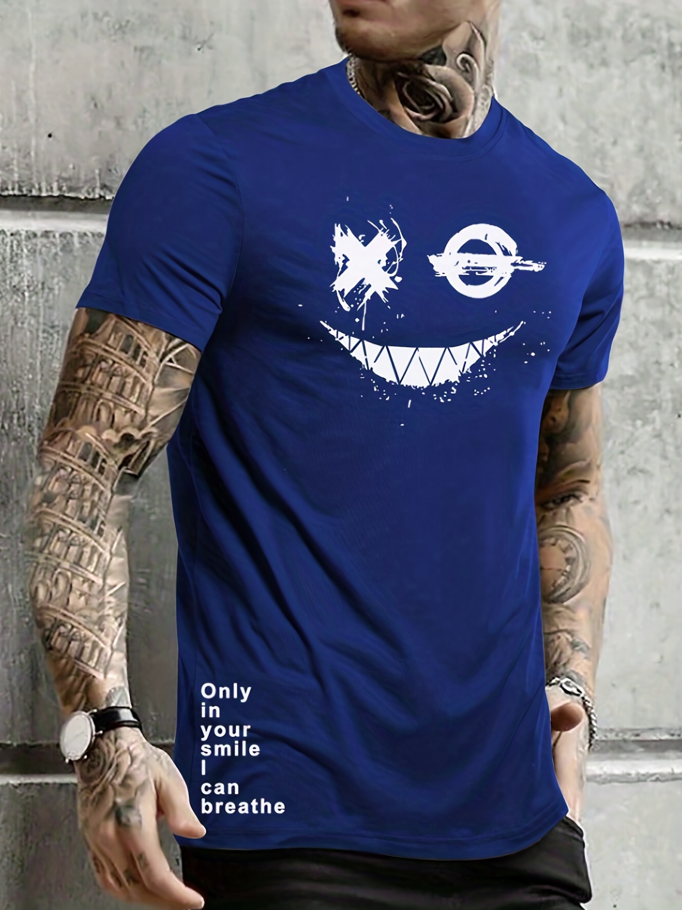 Breathe ON Printed Long-Sleeve T-Shirt for Men