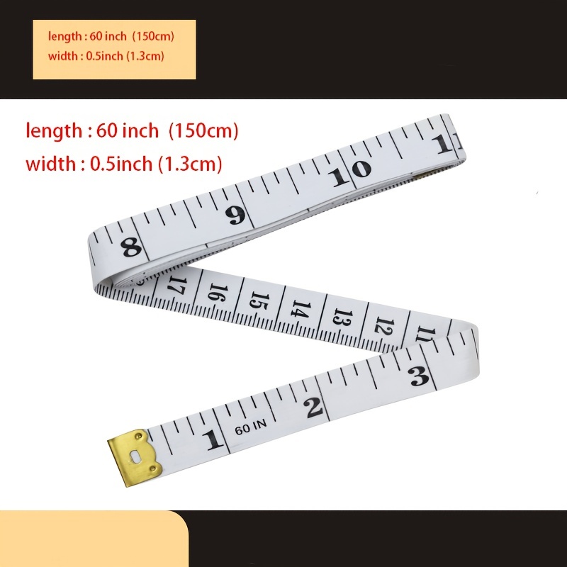 Soft Tape Measure, Lightweight Double Scale Automatic Rebound