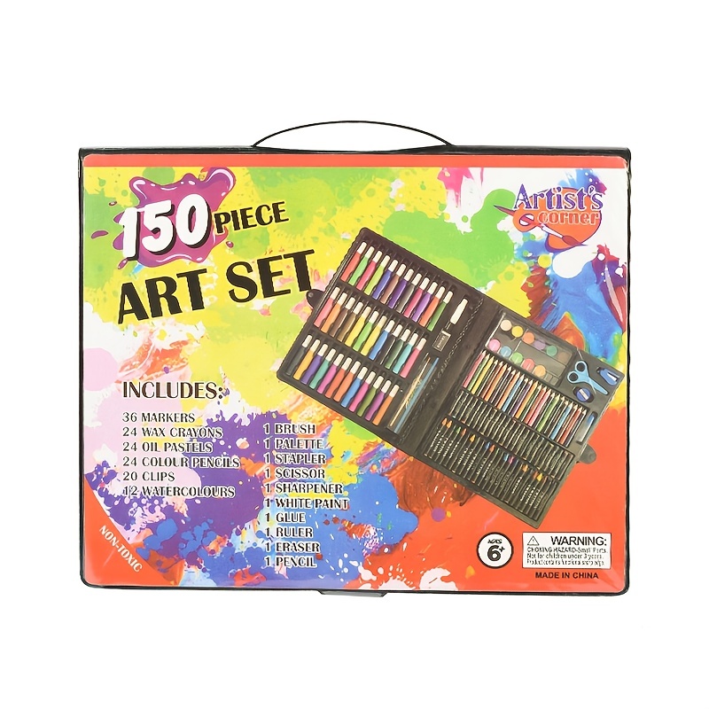 Multicolor Plastic Kids Drawing Kit, Packaging Type: Box