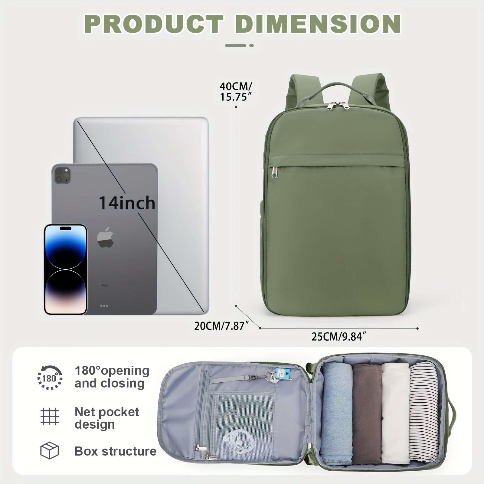 Backpack travel simple computer bag xiaomi student schoolbag