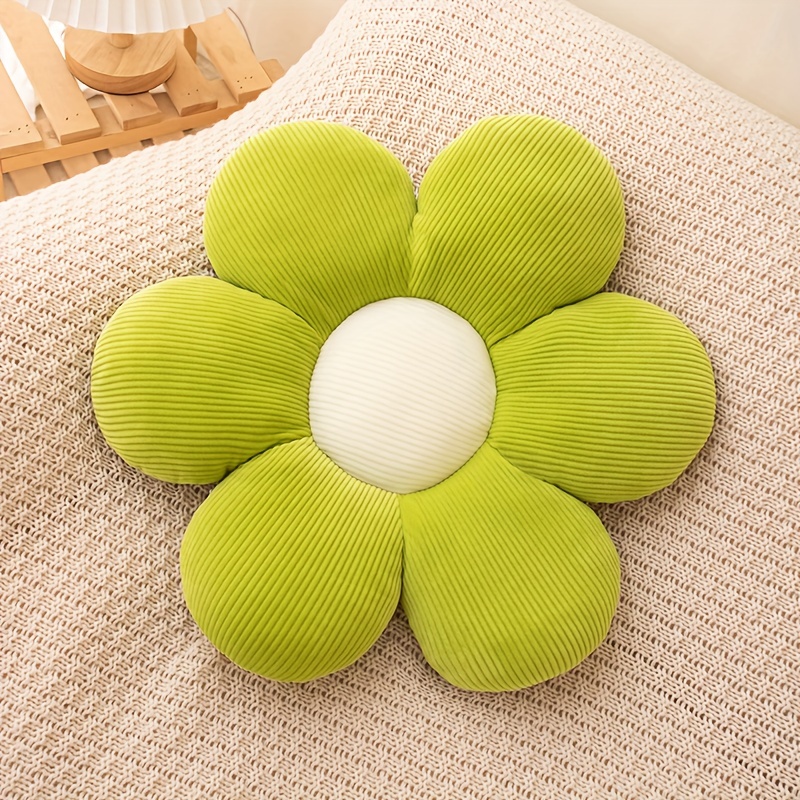 RUNLAIKEJI Cuscino fiore, Cuscino a forma di fiore margherita, Cuscini per  il pavimento per i bambini, Cuscino del sedile dello studente, Cuscini