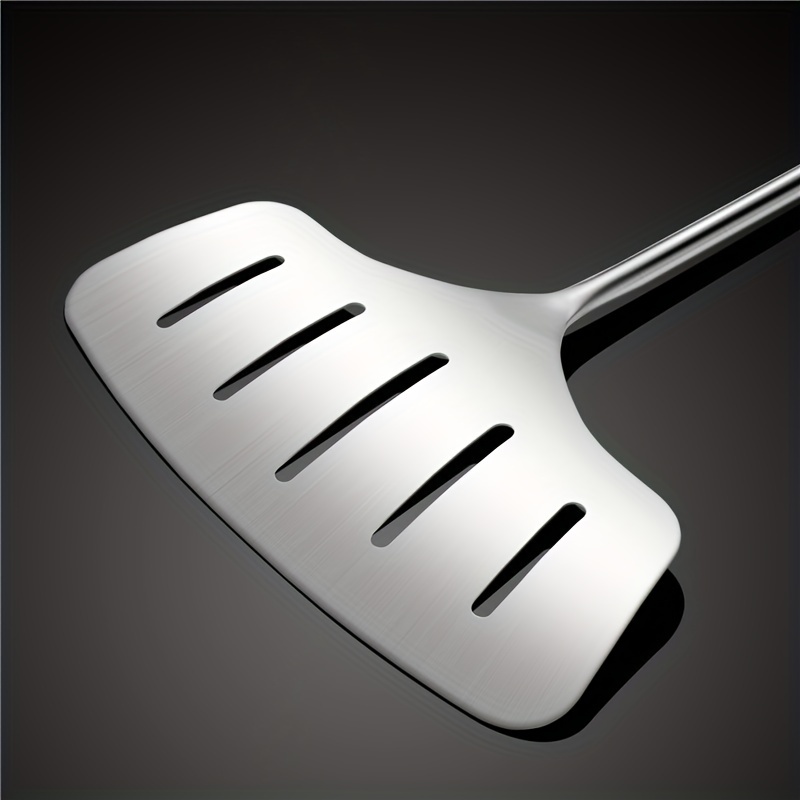 Frying Shovel Wide Slotted Turner Stainless Steel Frying - Temu