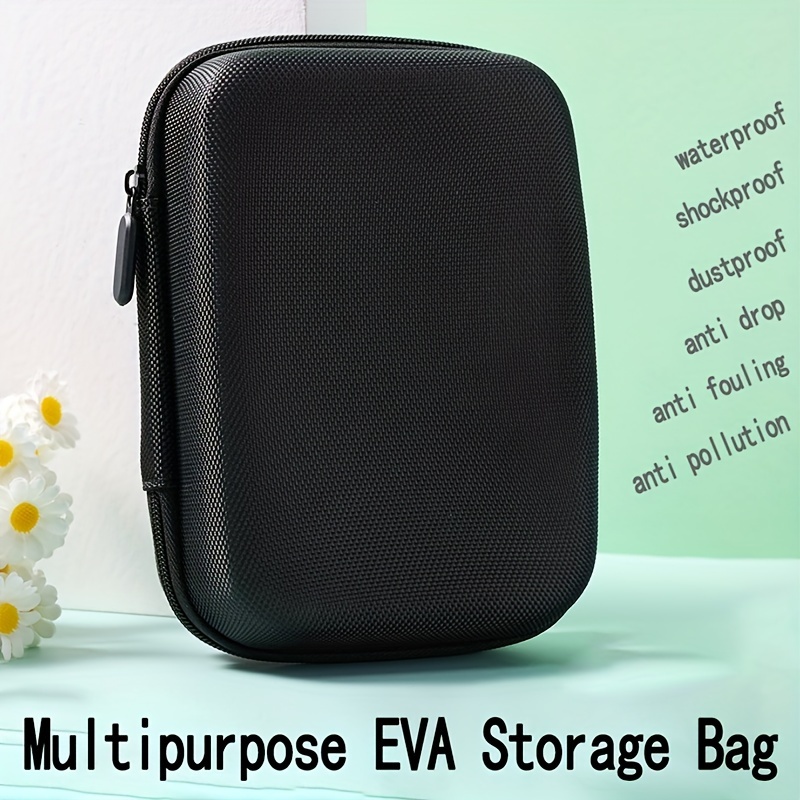 Nylon EVA Plush Cloth Storage Bag Carrying Case Protective Bag for