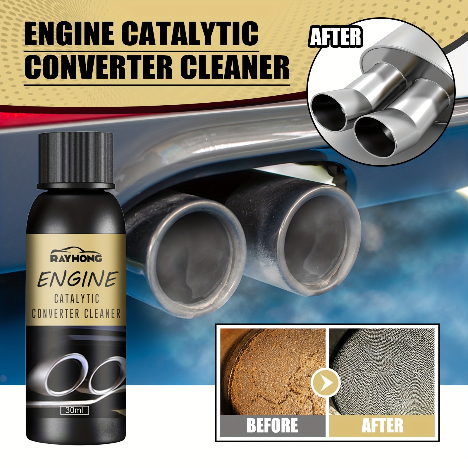 Catalytic Converter Cleaner For Car Engine Catalytic - Temu