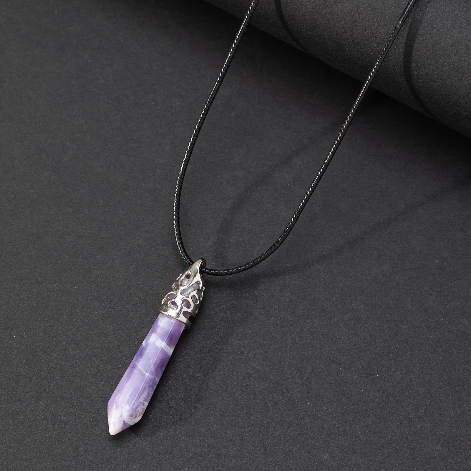 Crystal store necklace aesthetic