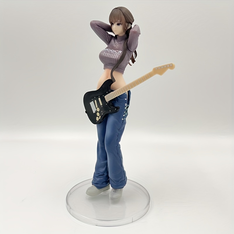 Figurine guitariste femme - Cadeau pour une guitariste