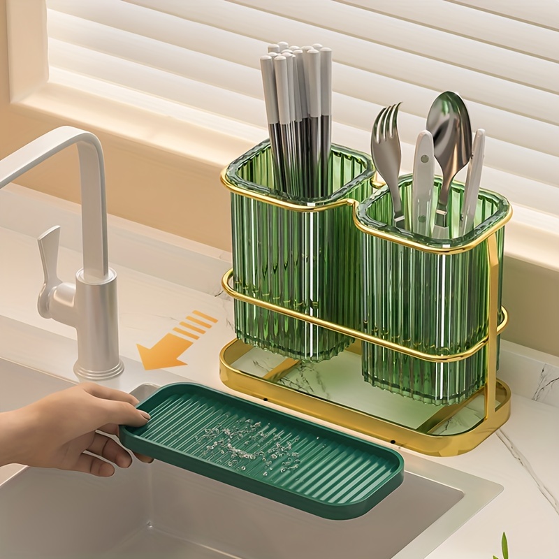 Skywin Kitchen Dish Rack Over Sink - Dish Rack for Counter Over