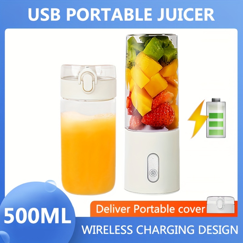 Portable Electric Juice Machine Wireless Charging Household Small