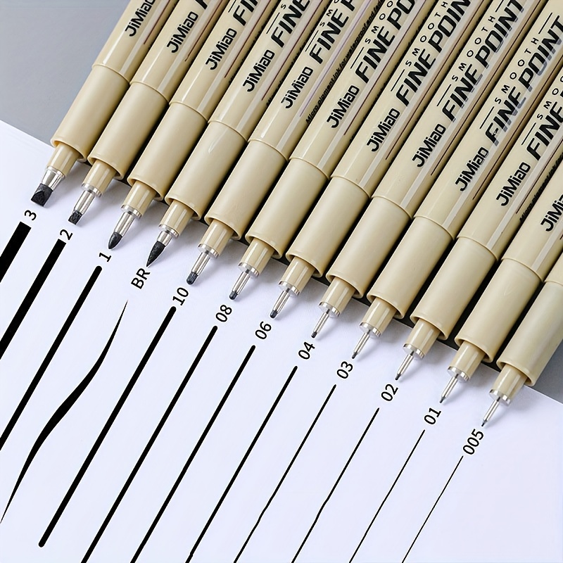 Drawing Pens: Perfect For Anime Sketching Calligraphy And - Temu