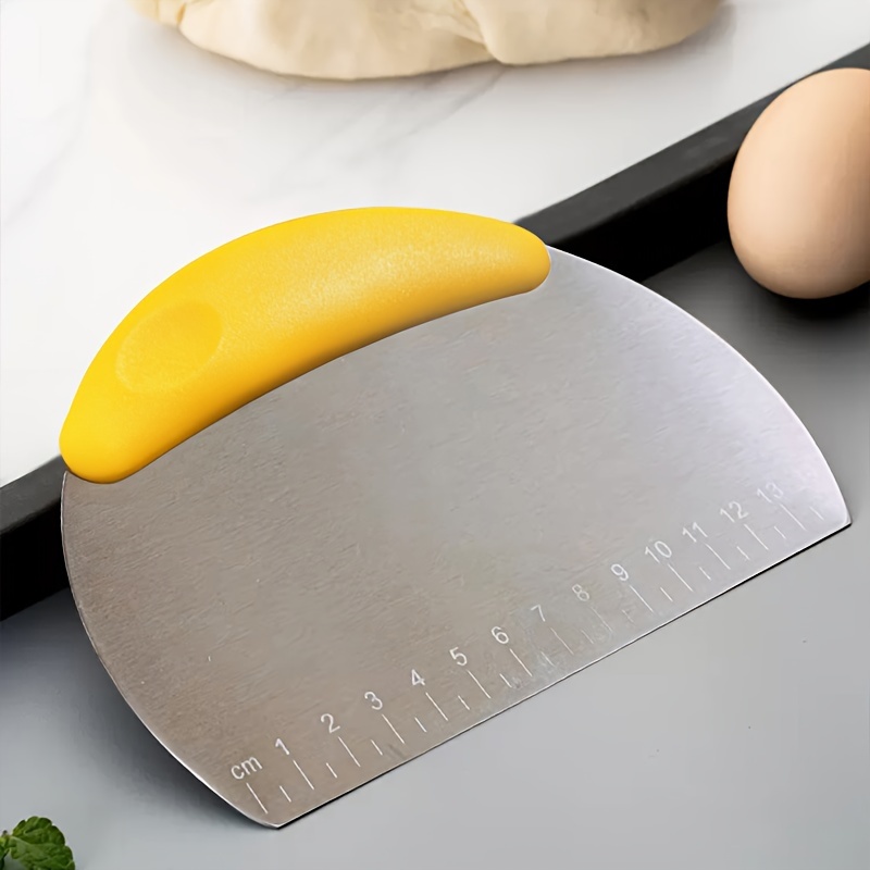 Baking Tools Stainless Dough Scraper Pizza Cutter Kitchen - Temu