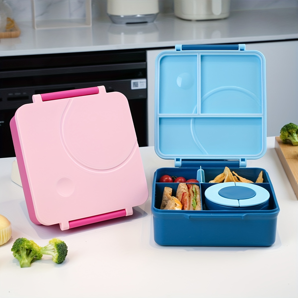 Isolamento termico Bento Box Stoviglie Set Portable Lunch Box Student Lunch  Box For Adults Work Bambini Picnic Scuola Picnic