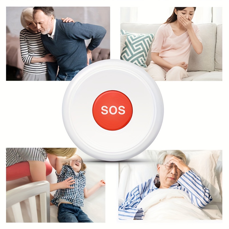 Compre Zigbee Botón de Emergencia Alarma Ligera de un Botón Para Niños  Mujeres Embarazadas de Ancianos Inalámbricos Botón SOS Sost Linkagi en  China
