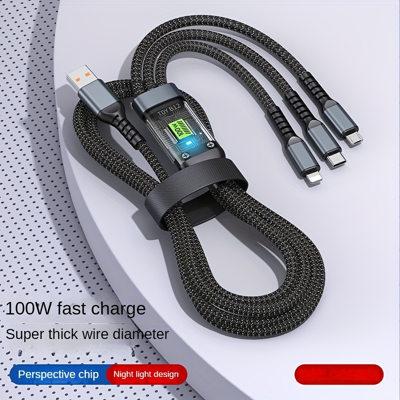 USB C Cable, INIU (2-Pack 6.6ft) 100W PD 5A QC 4.0 Fast Charging USB C to  USB C Cable, Nylon Braided Type C Data USB-C Cable for Samsung Galaxy S20+