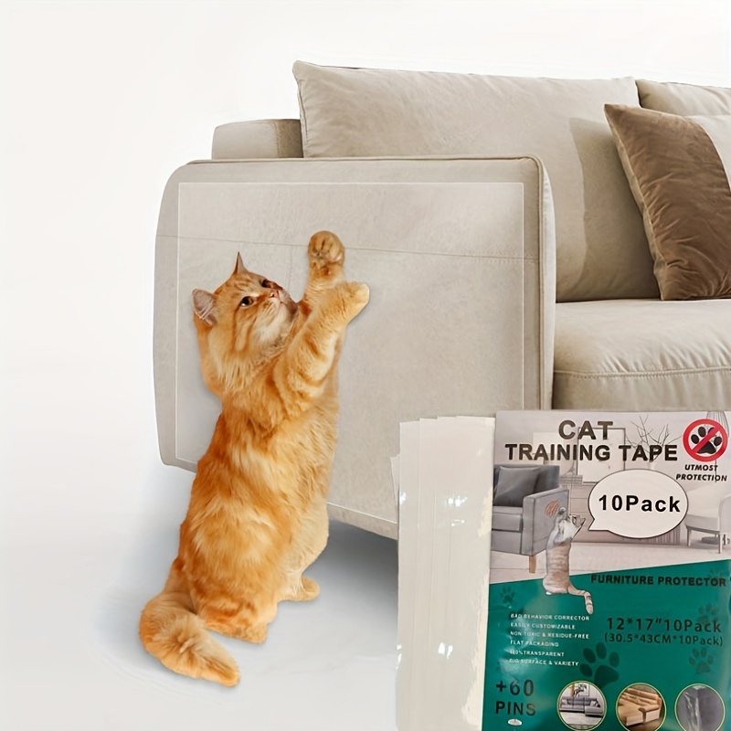 Tampon de protection anti-rayures pour meubles, autocollant anti-rayures  pour animaux de compagnie, protection contre les rayures pour canapé,  chaise