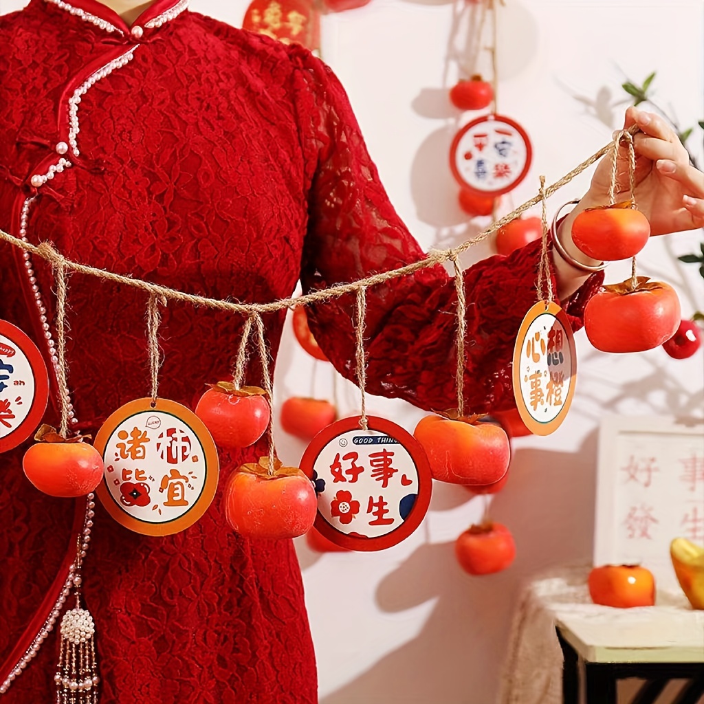 Chinese New Year Car Decorations Ornaments Set - Temu