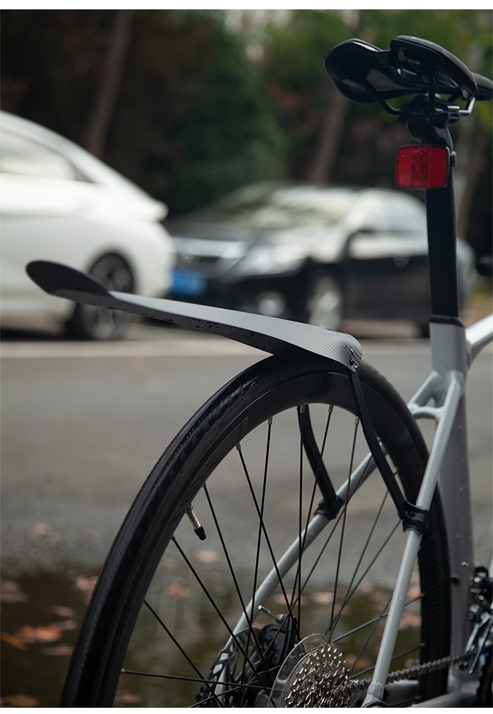 Bicycle sales plastic mudguard