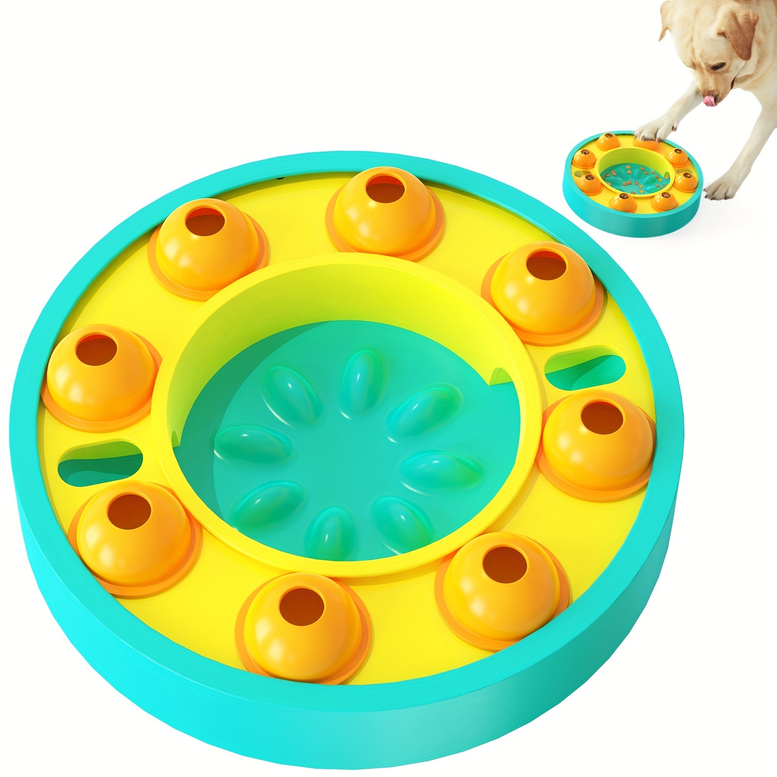 Interactive Puzzle Toys For Small Dogs - Chase & Play With Barbell-shaped Dog  Toys! - Temu