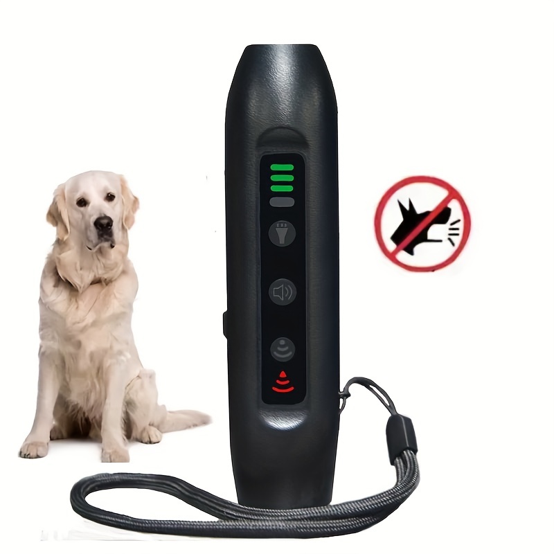 Rechargeable Ultrasonic Dog Bark Deterrent Training Device Temu