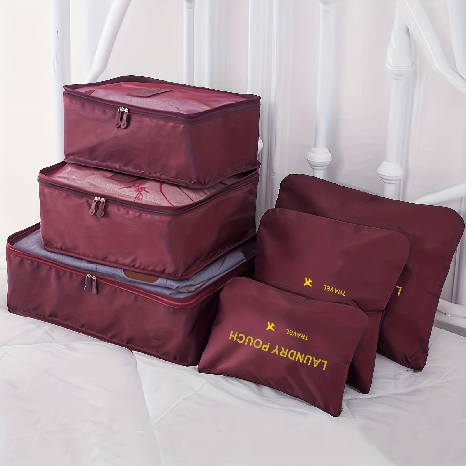Travel Storage Bag Sets Lightweight Portable Organizer - Temu