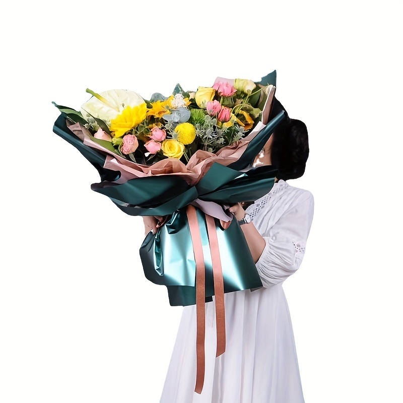 Acquista 10 fogli da regalo carta velina confezione di fiori carta