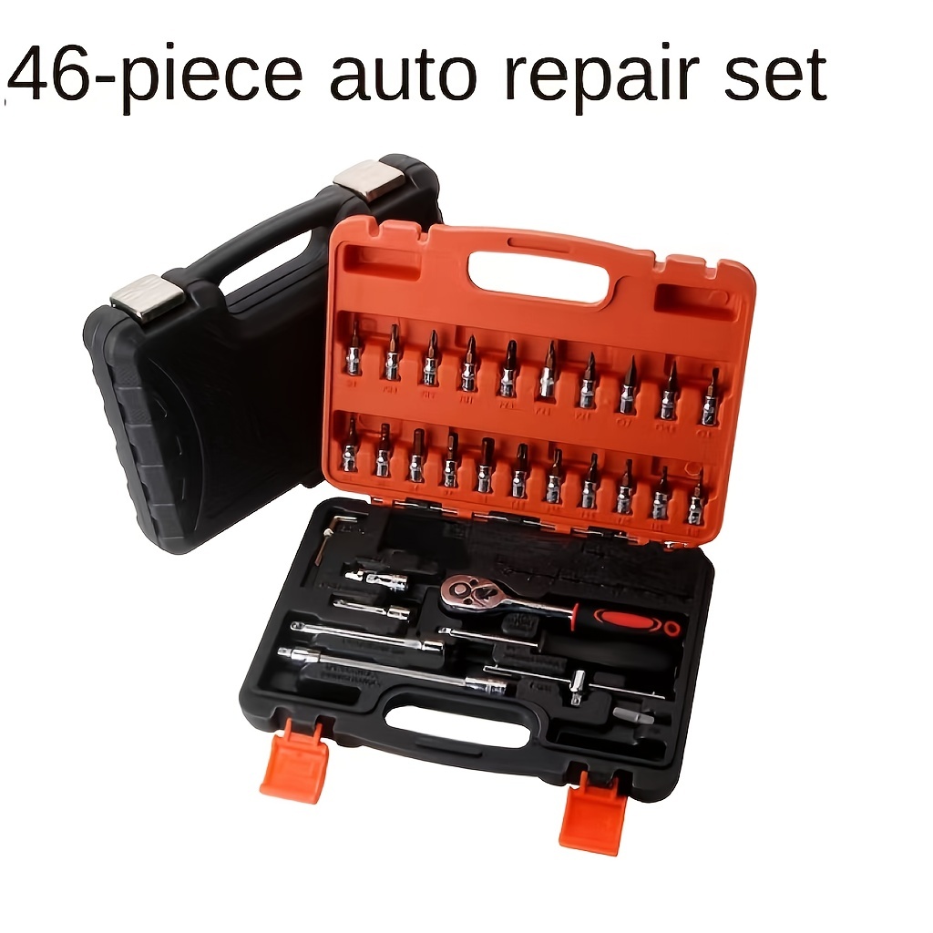 Kaufe Hardware-Werkzeug-Set aus Karbonstahl, Handwerkzeug-Set,  Werkzeugkasten für die Reparatur zu Hause, Auto-Elektriker-Werkzeug-Set 45