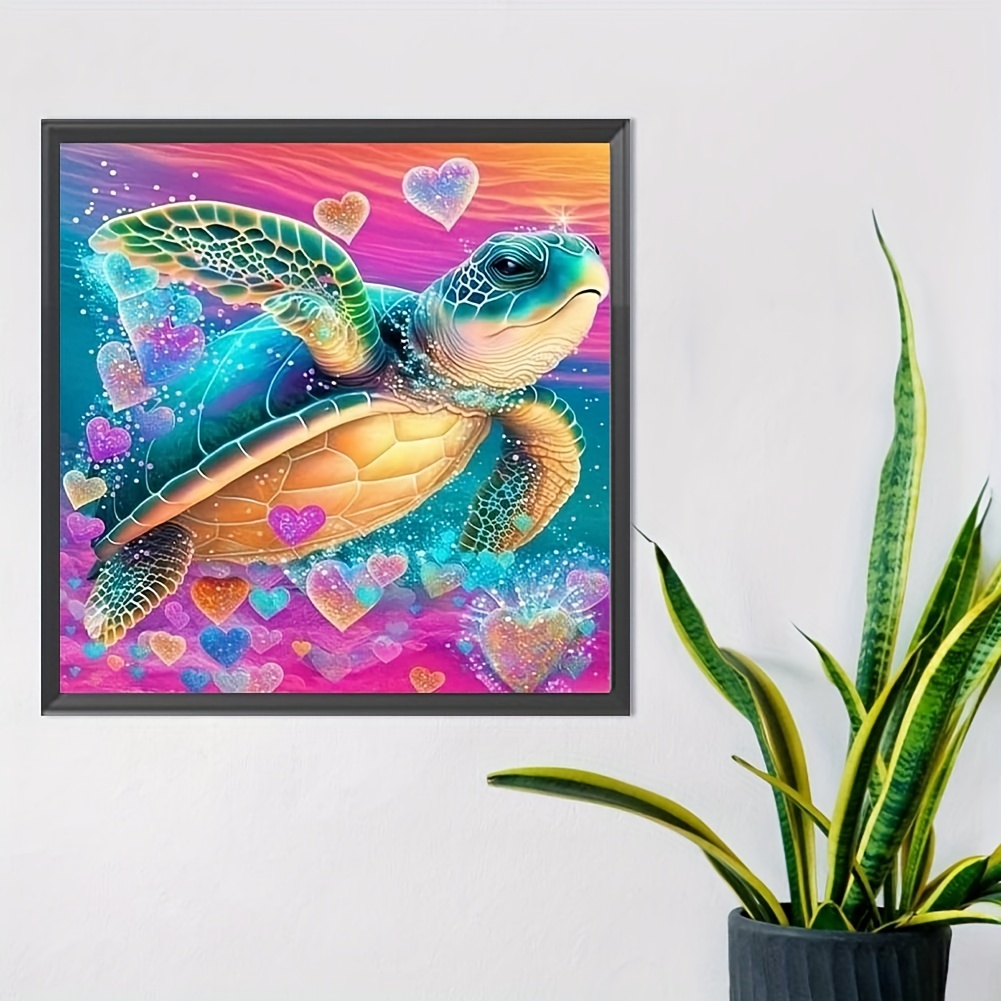 Diy 5d Diamond Painting Kits For Adults Sea Turtle Full Round