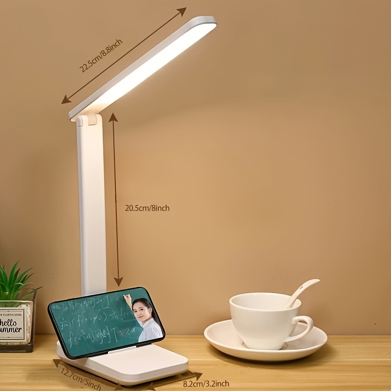 Double Head Desk Lamp USB Eye Protection Study LED Rechargeable Plug-in  Student Dormitory Reading Light Bedroom Bedside Lamps - AliExpress