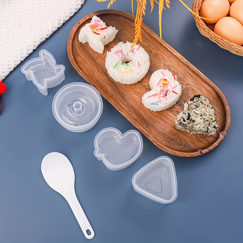Onigiri Mold, 3 PCS Rice Ball Mold Musubi Mold, Musubi Maker Kit, Sushi  Molds Rice Mold for Kids Bento Picnic Sushi DIY