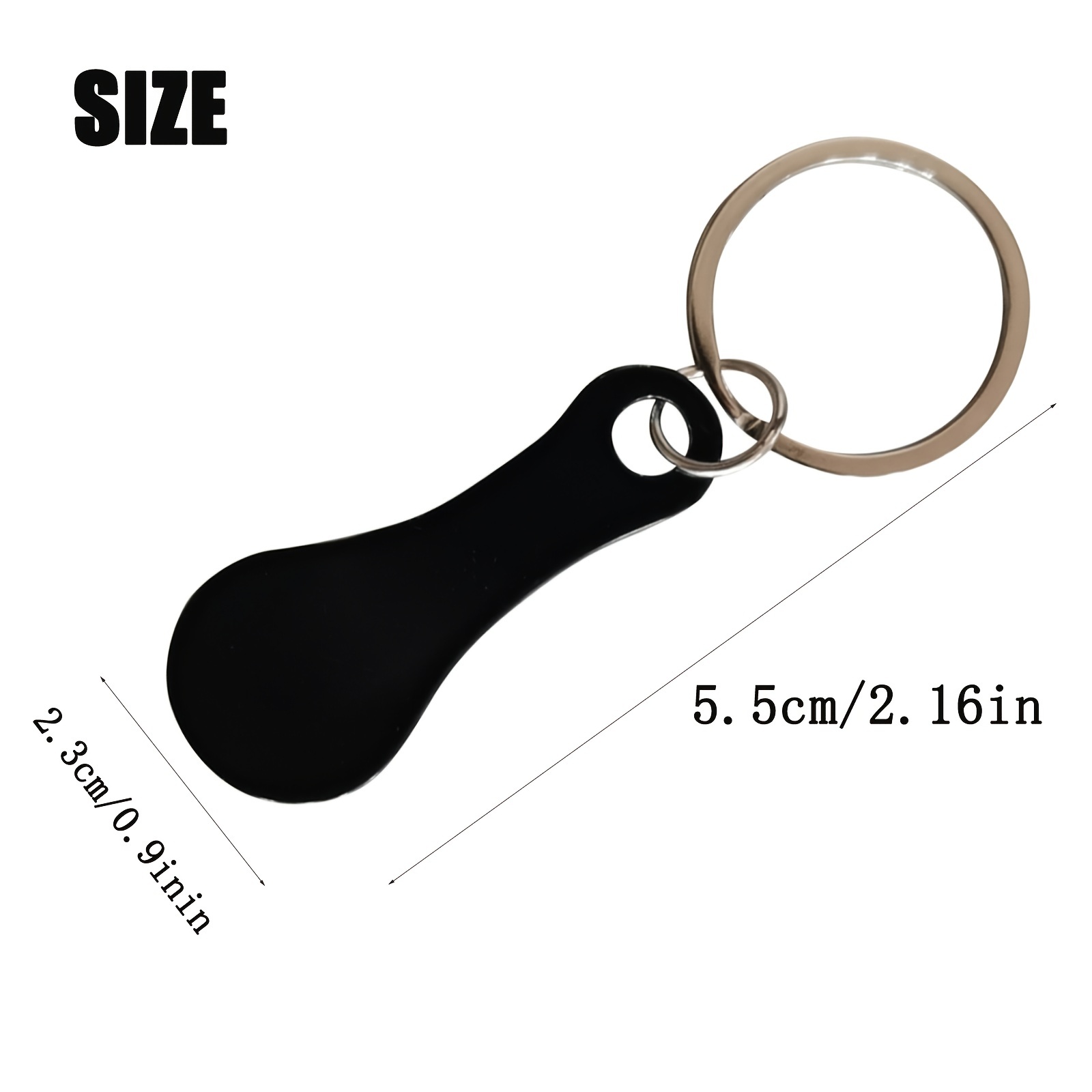 Trolley Ring Key Metal Shopping Metal Ring Key Key Ring Detachable