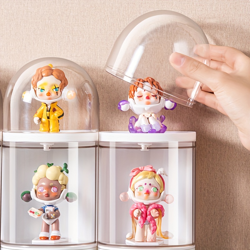 Doll Storage Box Acrylic Magnetic Bag Organizer Mini Toy - Temu