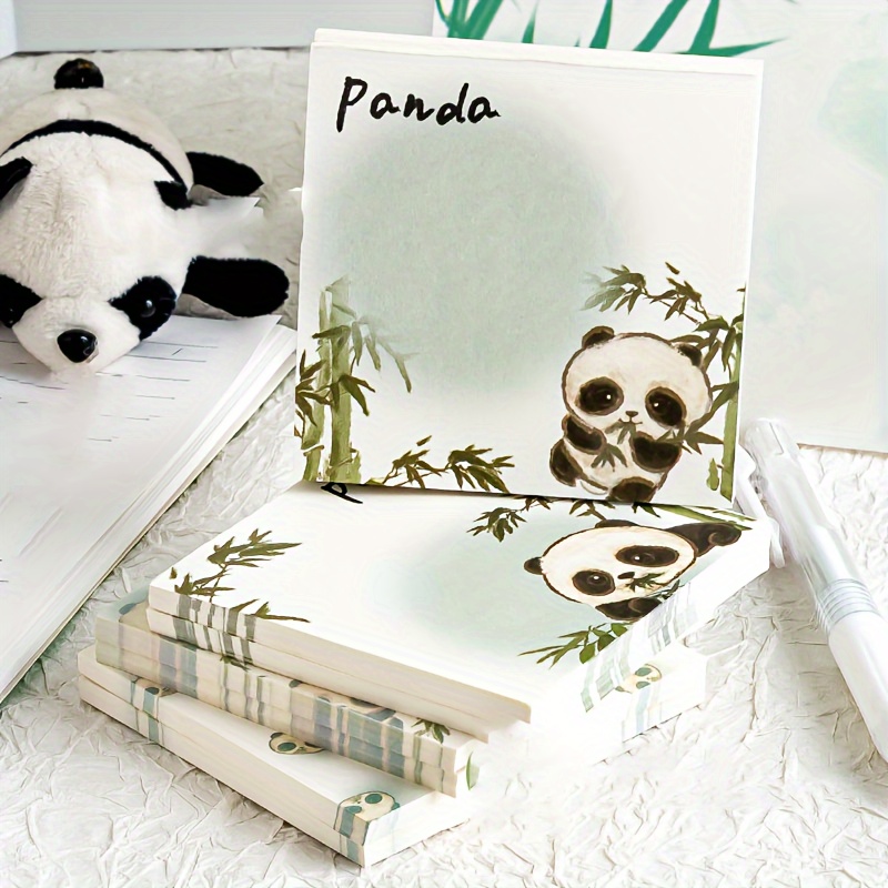 Each Cute Cartoon Panda Sticky Notes - Temu