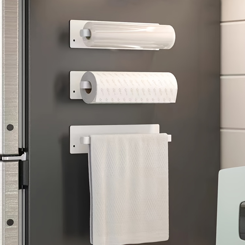 Paper Towel Holder Roll Holder Roll Paper Towel Rack Suction - Temu