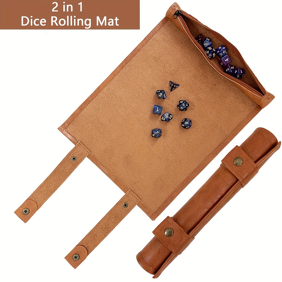 1 Dice Mat Storage Container High Quality Zippered Dice Roll