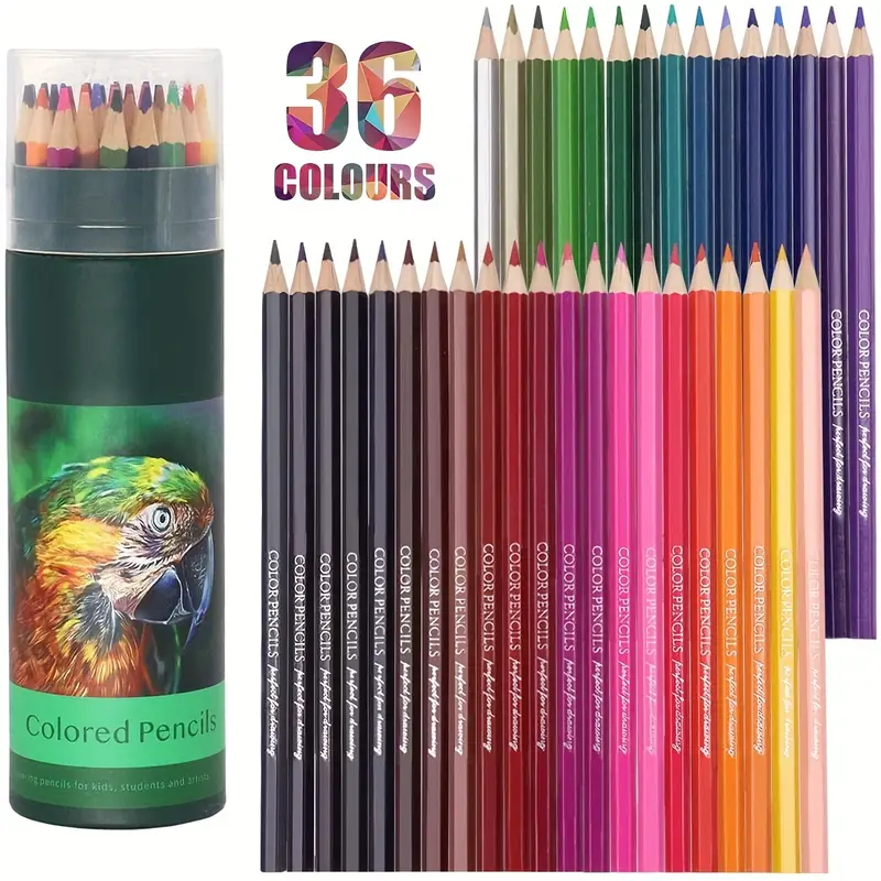 Watercolor Pencils Colouring Pencils, Professional Coloured Pencils Drawing  Pencils, Oil-based Artist Pencil Set, No Wax - Temu