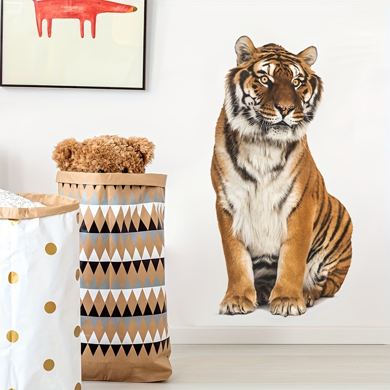 Realistic Tiger 3D Wall Stickers - 3D Wall Stickers