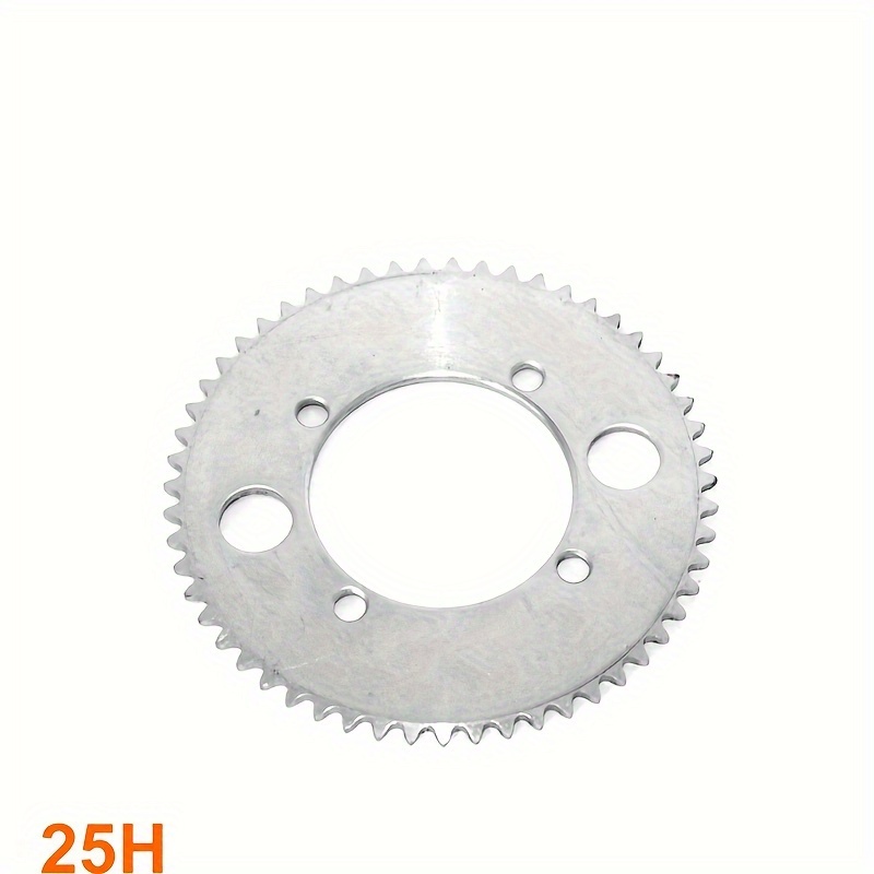 

Replacement 25h Chain Wheel, 55t 65t 80t Gear Flywheel For Electric Scooter