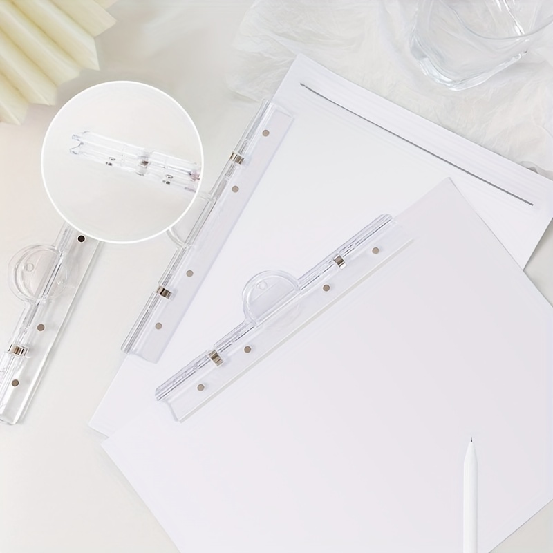 Transparent Tape Magnetic Edge Folder Bill Folder
