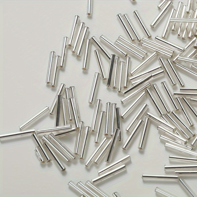 2mm Silver Metal Crimp Beads 300pc by hildie & jo