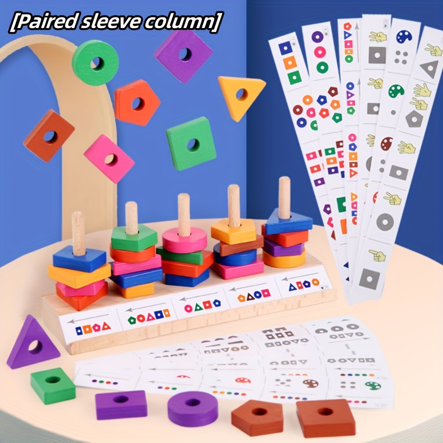 Tacobear 40pezzi Perline Animali da Infilare Perline in Legno Giochi  Montessori Giochi in Legno Giocattoli educativi Compleanno Regalo per  Bambini 2 3 4 5 6 Anni – Giochi e Prodotti per l'Età Evolutiva