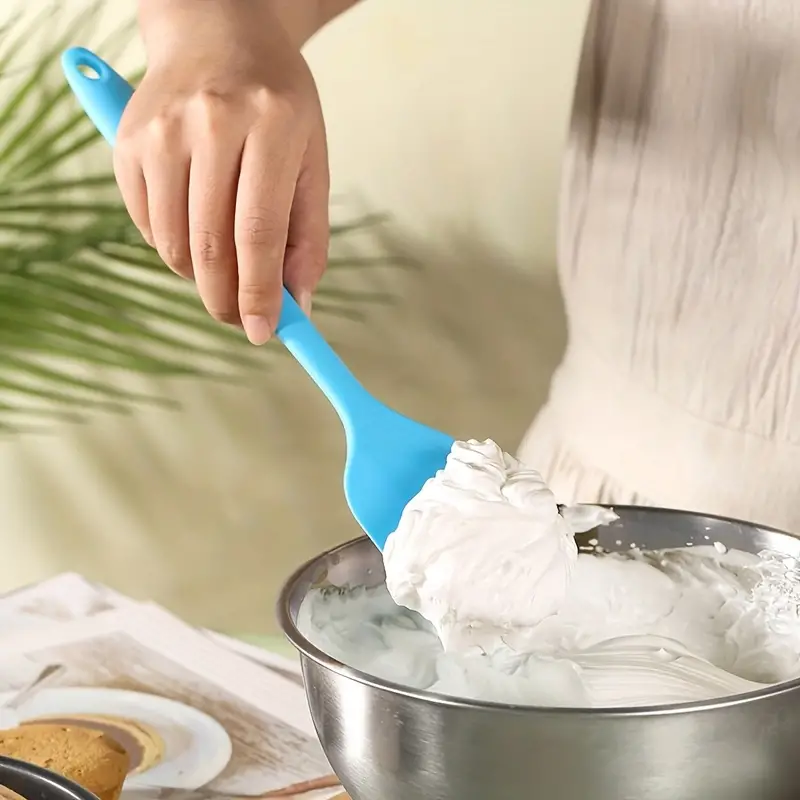 3PCS/Set Silicone Cream Scraper DIY Bread Cake Butter Spatula Mixer Oil  Brush Kitchen Baking Tool