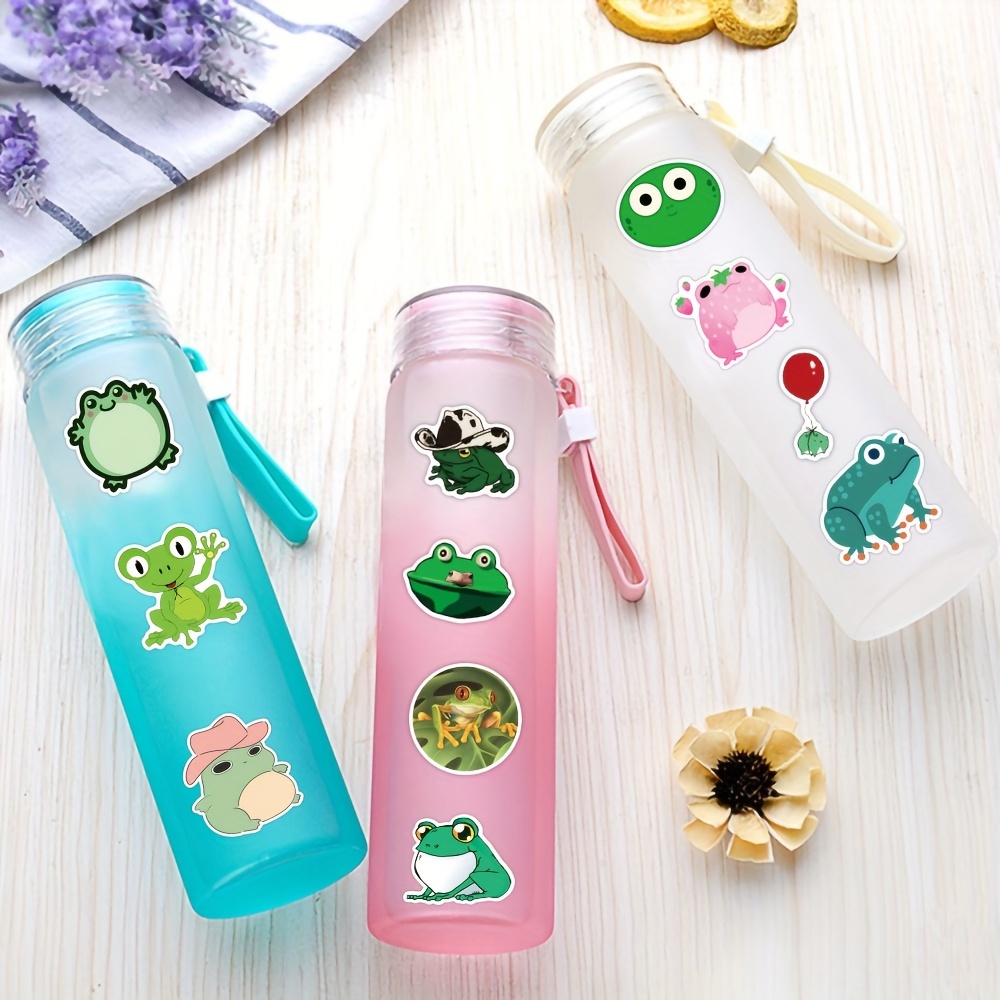 Skater Frog Water Bottle