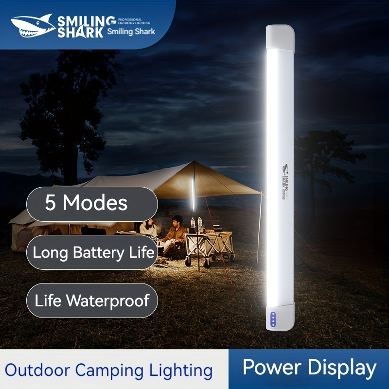 Luces de camping, linterna telescópica de camping con bolsa de  almacenamiento, lámpara recargable de 10000 mAh para acampar al aire libre,  IPX7 luces
