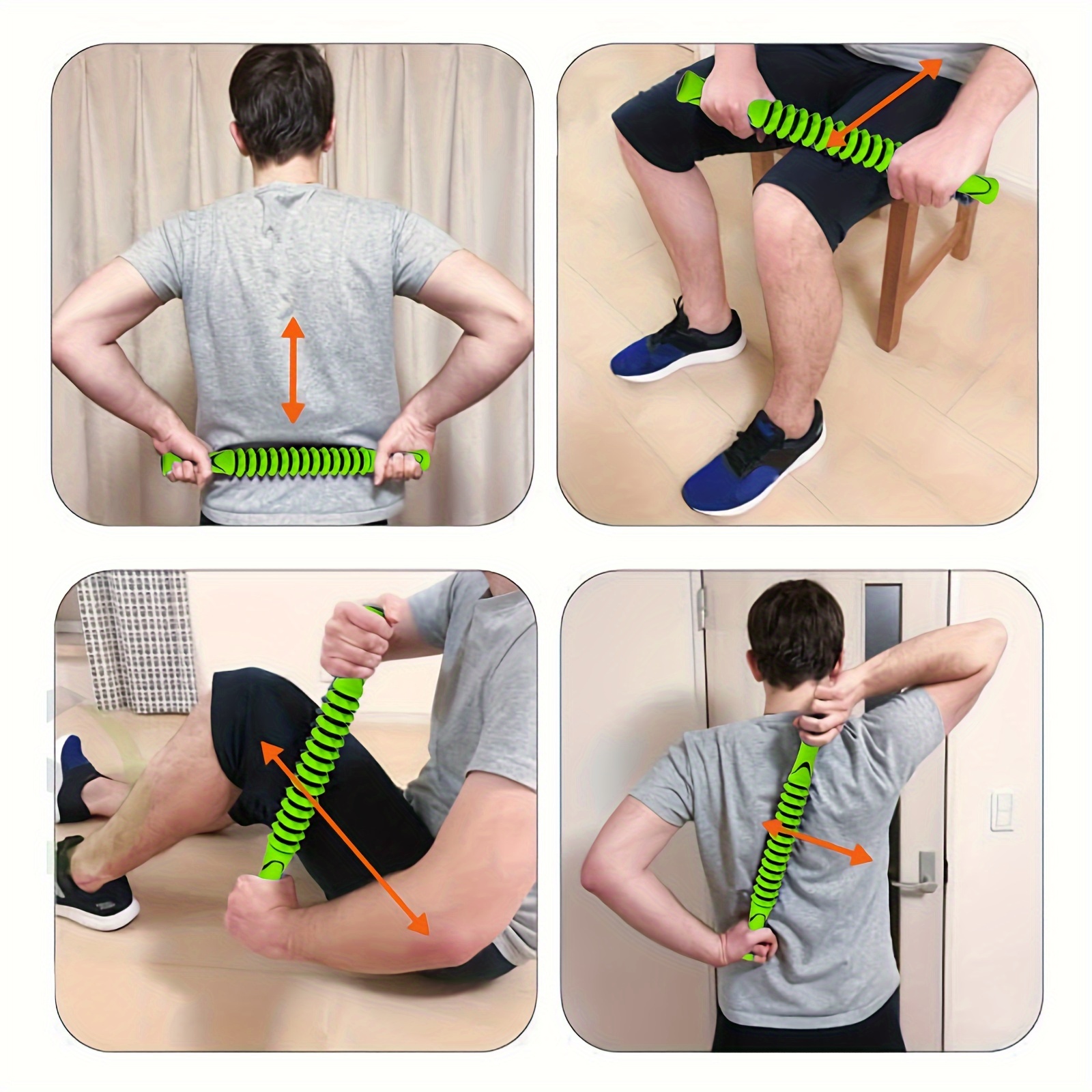 Muscle roller stick discount exercises